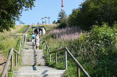 Sankt Crescentius on Tour in Ostheim und auf dem Kreuzberg (Foto: Karl-Franz Thiede)